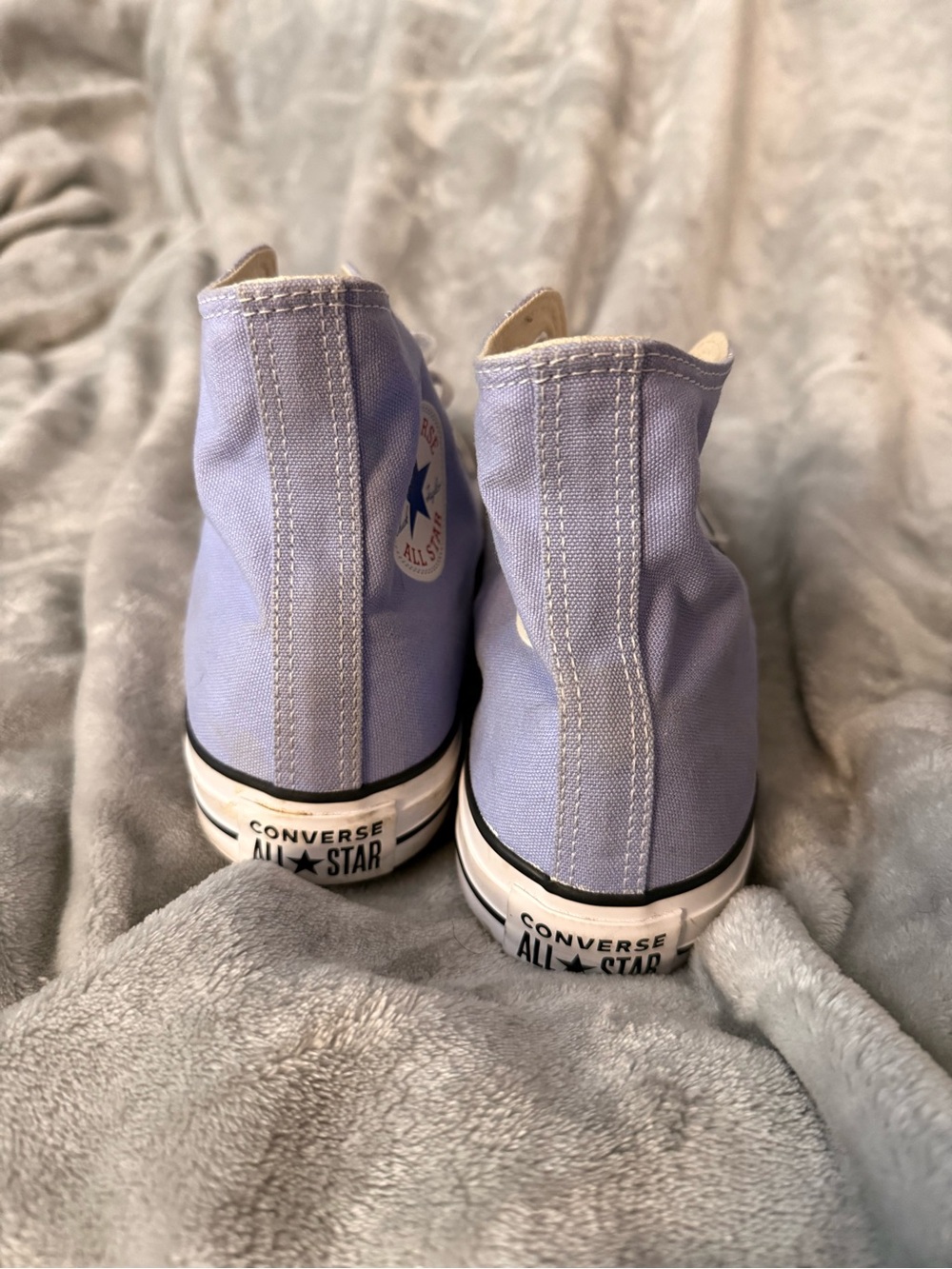 Converse Chuck Taylor All Star High Top Sneakers – Periwinkle / Lavender size 10 - Picture 3 of 5